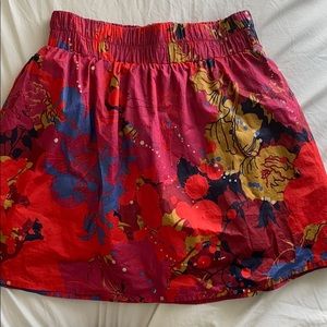 Floral Pocket Skirt